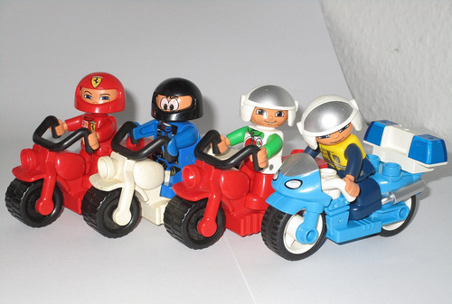 Lego duplo moto con - moto,