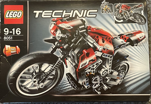 Scatola montaggio moto lego - moto,