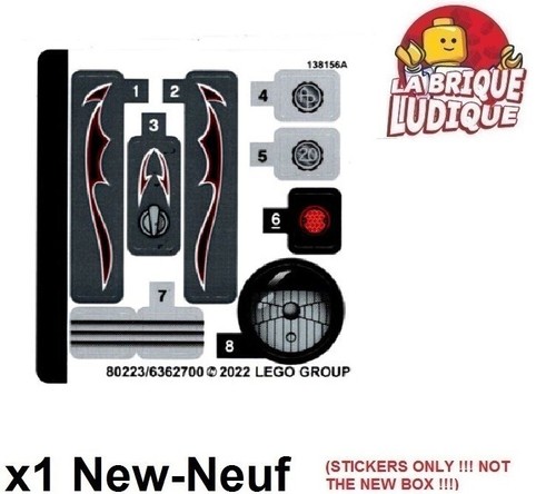 Lego adesivo autocollante - lego,