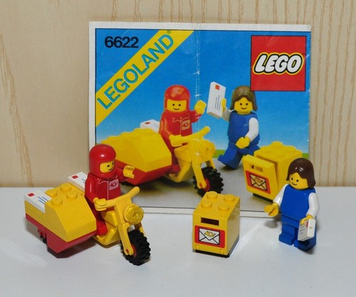 Lego set 6622 postino moto - lego,