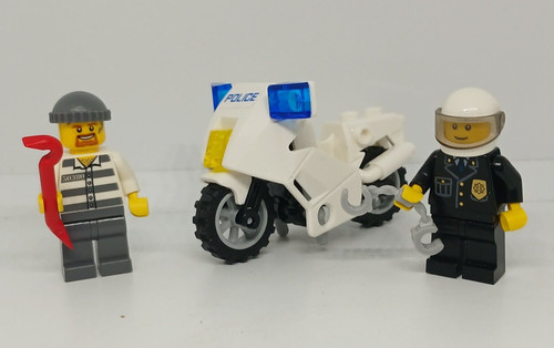 Lego city lotto moto - police, +