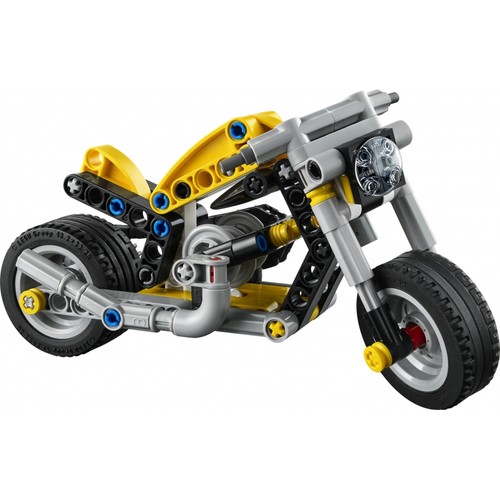 Lego technic moto - lego, gialla