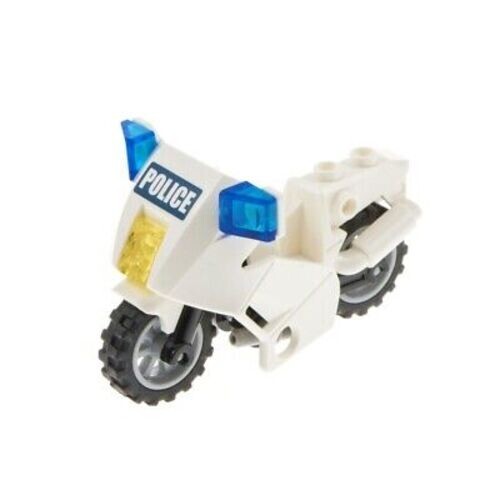 Lego moto motocicletta bianca - lego,