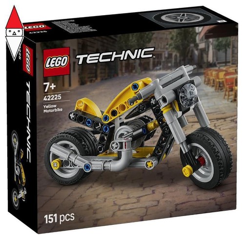 Costruzione lego moto gialla - lego,