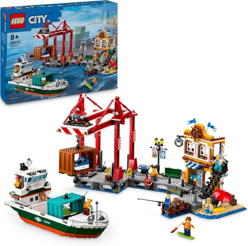 Lego city 60422 porto nave - 60422,
